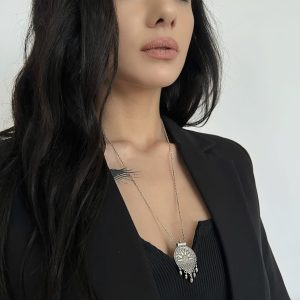 naszyjnik srebrny szoher