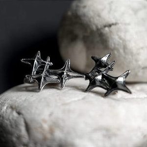 kolczyki srebrne astgher