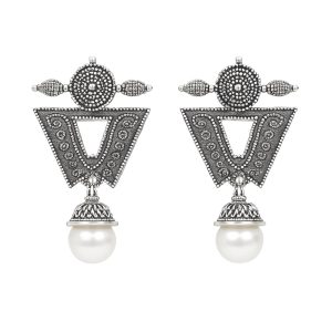 Kolczyki srebrne Anman